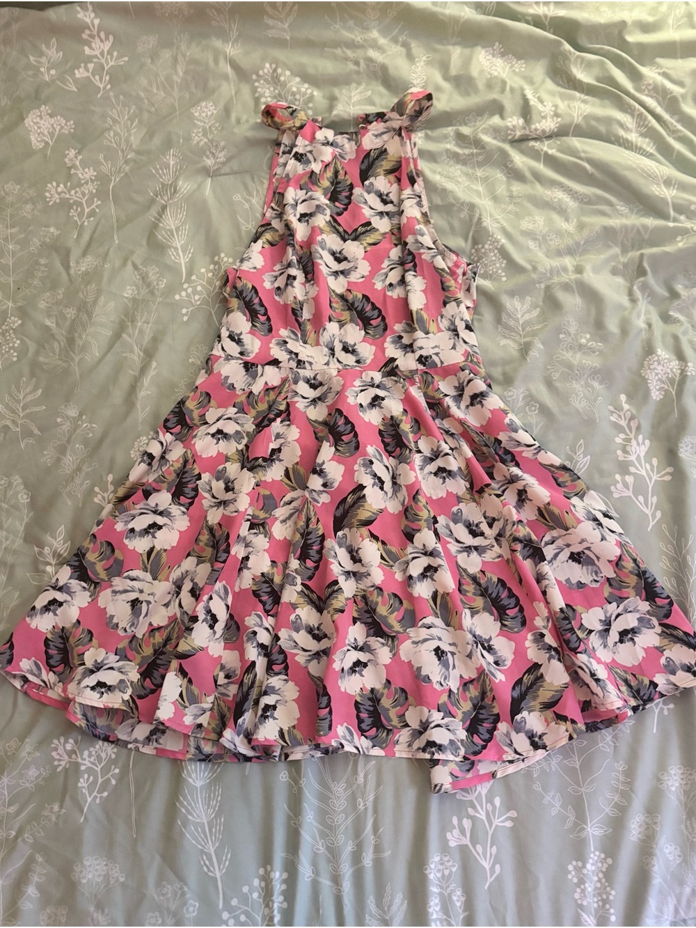 Hollister Pink Floral Mini Dress